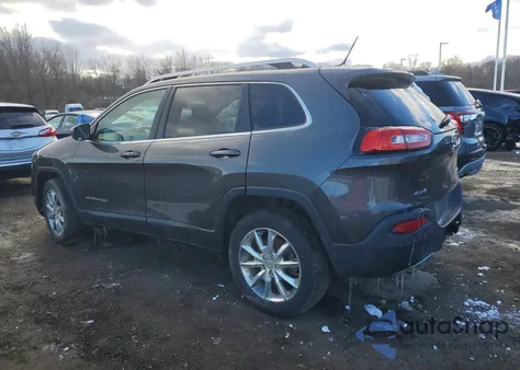 2014 Jeep Cherokee Limited z USA, uszkodzony, nr VIN 1C4PJMDB4EW151491